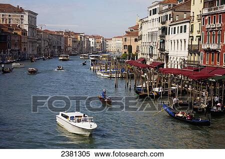 Stock Photography - Grand Canal; Venice, Italy. Fotosearch
