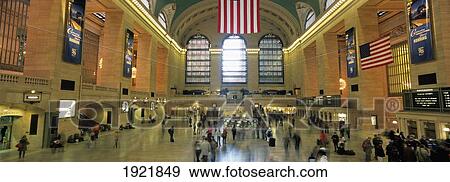 Grand Central Station In Manhattan View Large Photo Image Stock Photo - Grand Central Station In Manhattan. Fotosearch