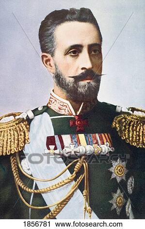Stock Image - Grand Duke Nicholas Romanov, Nikolai Nicholaevich Romanov 1856-1929. Russian General During The First World War, Commander In Chief Russian Forces, 1914-15.. Fotosearch