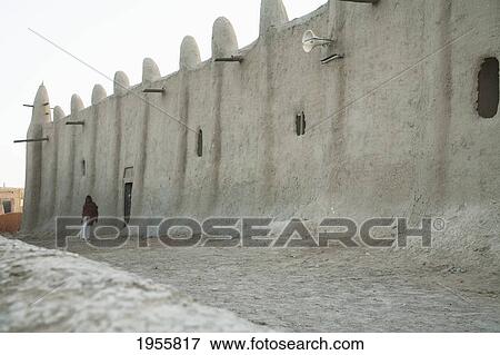 Grand Mosque At Djenne, Mali View Large Photo Image Stock Photo - Grand Mosque At Djenne, Mali. Fotosearch