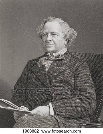 Stock Image - Granville George Leveson Gower, 2Nd Earl Granville, 1815 To 1891. British Liberal Statesman. From The Age We Live In, A History Of The Nineteenth Century. Fotosearch