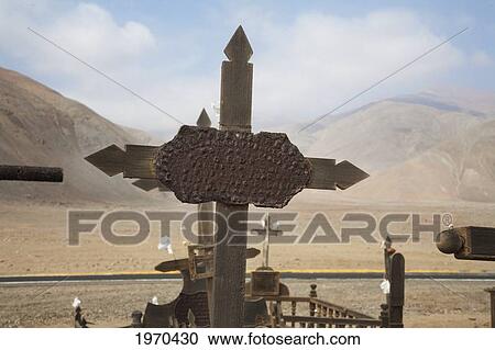 Graves In The Abandoned Cemetery Of Gatico, Antofagasta Region, Chile View Large Photo Image Stock Image - Graves In The Abandoned Cemetery Of Gatico, Antofagasta Region, Chile. Fotosearch