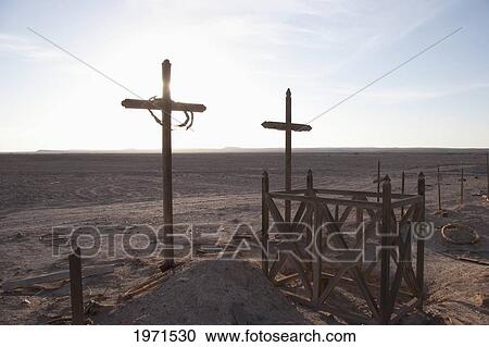 Graves In The Abandoned Cemetery Of Pampa Union, Antofagasta Region, Chile View Large Photo Image Stock Image - Graves In The Abandoned Cemetery Of Pampa Union, Antofagasta Region, Chile. Fotosearch