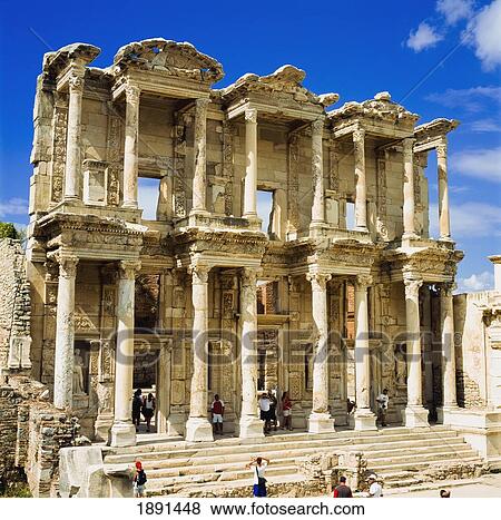 Great Library Ruins View Large Photo Image Stock Photo - Great Library Ruins. Fotosearch