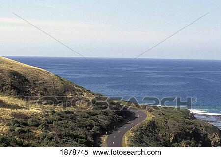 Great Ocean Road And Coastline View Large Photo Image Stock Photography - Great Ocean Road And Coastline. Fotosearch