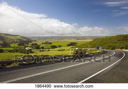 Stock Image - Great Ocean Road, Victoria, Australia. Fotosearch