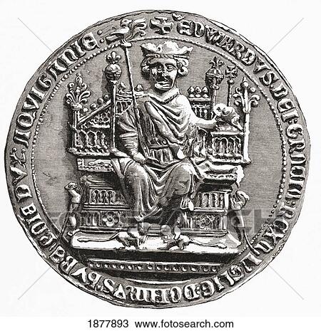 Great Seal Of Edward I, 1239 To 1307. Aka Edward Longshanks And The Hammer Of The Scots. King Of England. From The Book Short History Of The English People By J. R. Green, Published London 1893 View Large Photo Image Stock Image - Great Seal Of Edward I, 1239 To 1307. Aka Edward Longshanks And The Hammer Of The Scots. King Of England. From The Book Short History Of The English People By J. R. Green, Published London 1893. Fotosearch