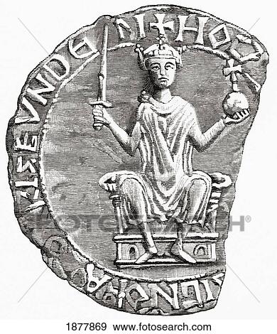 Great Seal Of William The Conqueror. William The Conqueror C. 1027 To 1087 Aka William I Of England And William Ii, Duke Of Normandy. King Of England. From The Book Short History Of The English People By J. R. Green, Published London 1893 View Large Photo Image Stock Photo - Great Seal Of William The Conqueror. William The Conqueror C. 1027 To 1087 Aka William I Of England And William Ii, Duke Of Normandy. King Of England. From The Book Short History Of The English People By J. R. Green, Published London 1893. Fotosearch