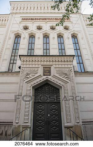Picture - Great Synagogue Of Stockholm; Stockholm Sweden. Fotosearch