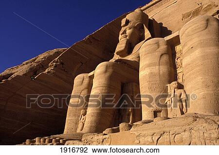Stock Image - Great Temple Of Rameses Ii. Fotosearch