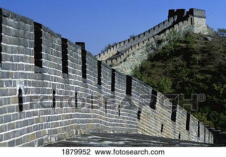 Great Wall Of China, Close Up View Large Photo Image Stock Image - Great Wall Of China, Close Up. Fotosearch
