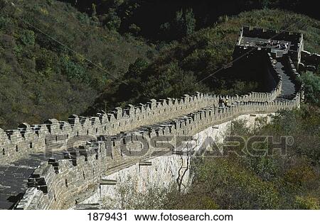 Stock Image - Great Wall. Fotosearch