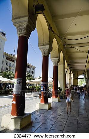 Stock Photo - Greece, Aristoteles Square; Thessaloniki. Fotosearch