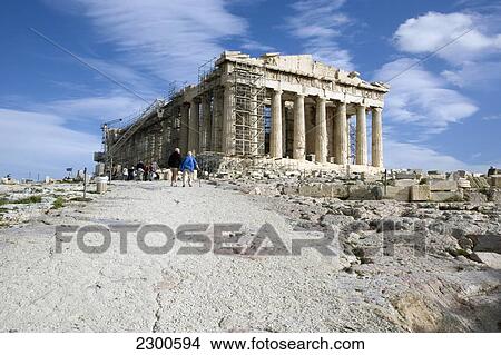 Picture - Greece, Athens, Parthenon; Acropolis. Fotosearch