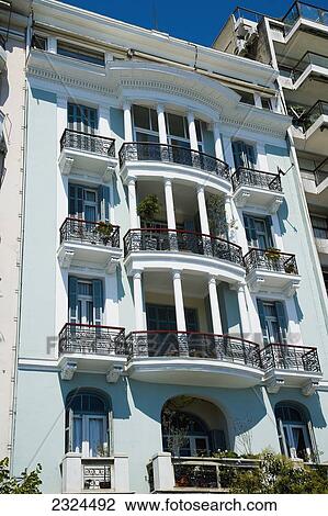 Greece, Local architecture; Thessaloniki View Large Photo Image Stock Image - Greece, Local architecture; Thessaloniki. Fotosearch