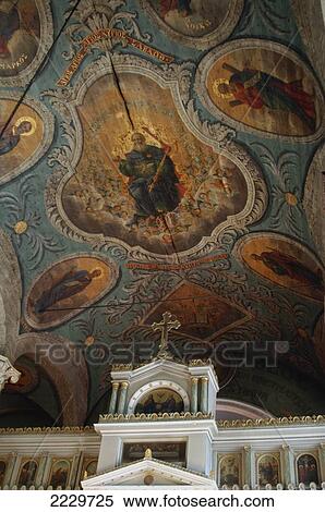 Stock Photography - Greece: Patras, Old St Andrew's Church Interior Copyright Anna Watson/Axiom. Fotosearch