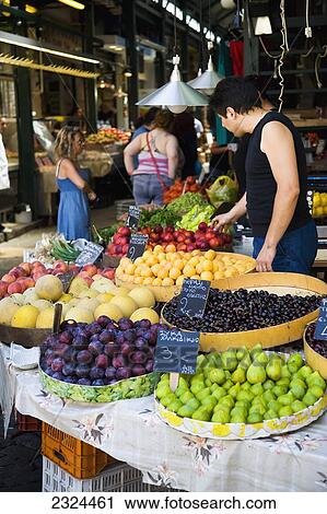 Greece, Watermelon and other fruit and vegetables for sale on local market; Thessaloniki, Local fresh figs View Large Photo Image Stock Image - Greece, Watermelon and other fruit and vegetables for sale on local market; Thessaloniki, Local fresh figs. Fotosearch