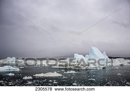 Greenland, Icefjord; Ilulissat, Unesco World Heritage Site View Large Photo Image Stock Photo - Greenland, Icefjord; Ilulissat, Unesco World Heritage Site. Fotosearch