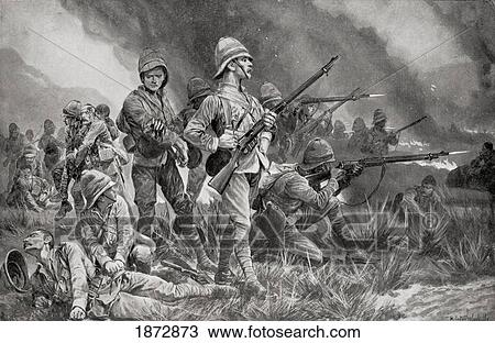 Grenadier Guards At The Battle Of Biddulph's Berg, May 29Th 1900. From The Book South Africa And The Transvaal War By Louis Creswicke, Published 1900. View Large Photo Image Stock Image - Grenadier Guards At The Battle Of Biddulph's Berg, May 29Th 1900. From The Book South Africa And The Transvaal War By Louis Creswicke, Published 1900.. Fotosearch