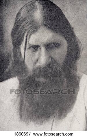 Stock Photo - Grigory Yefimovich Rasputin 1872 To 1916 1872-1916 Russian Mystic. Fotosearch
