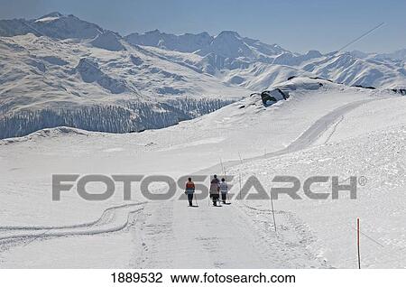 Stock Image - Grimsel Pass Which Offers Fantastic Views Over The Goms Valley.. Fotosearch