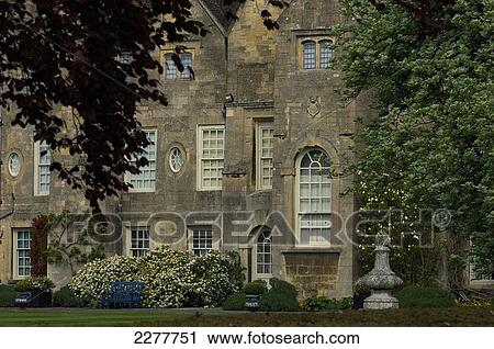 Stock Image - Grimsthorpe Castle Park and Gardens; Bourne, Lincolnshire, England. Fotosearch