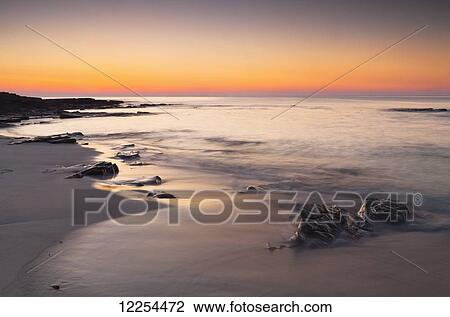 Grobust Beach at dusk; Orkney, Scotland View Large Photo Image Stock Image - Grobust Beach at dusk; Orkney, Scotland. Fotosearch