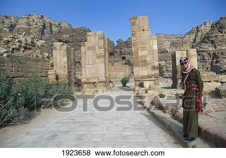 Stock Photo - Guard On Main Thoroughfare. Fotosearch