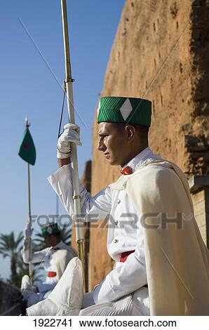 Guards At Of Mausoleum Of Mohammed V View Large Photo Image Stock Image - Guards At Of Mausoleum Of Mohammed V. Fotosearch