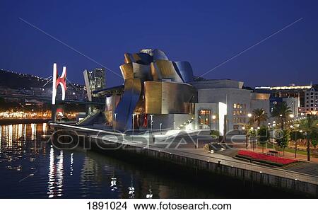 Guggenheim Art Museum View Large Photo Image Picture - Guggenheim Art Museum. Fotosearch