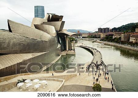 Guggenheim Museum, Bilbao, Basque Country, Spain View Large Photo Image Stock Photograph - Guggenheim Museum, Bilbao, Basque Country, Spain. Fotosearch
