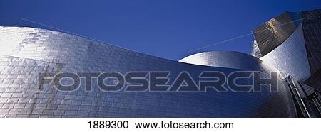 Guggenheim Museum Exterior View Large Photo Image Stock Image - Guggenheim Museum Exterior. Fotosearch