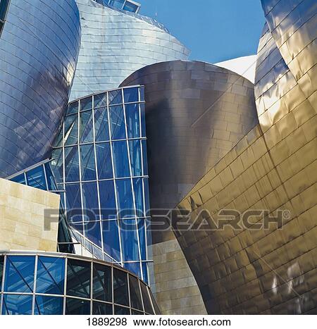 Stock Photo - Guggenheim Museum Exterior. Fotosearch