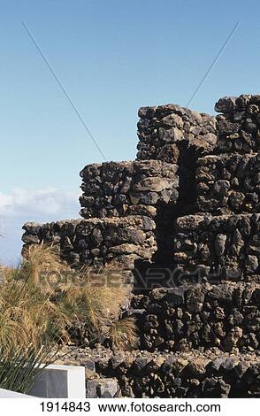 Stock Image - Guimar Pyramid Park. Fotosearch