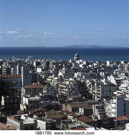 Stock Photography - Gulf Of Patras, High Angle View. Fotosearch