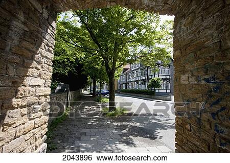 Half-Timbered Houses, Goslar, Germany View Large Photo Image Stock Photograph - Half-Timbered Houses, Goslar, Germany. Fotosearch