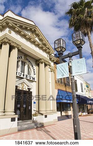 Halifax Historical Museum; Beach Street, Daytona, Florida, Usa View Large Photo Image Stock Photo - Halifax Historical Museum; Beach Street, Daytona, Florida, Usa. Fotosearch