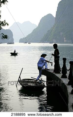 Halong Bay Vietnam View Large Photo Image Stock Photography - Halong Bay Vietnam. Fotosearch