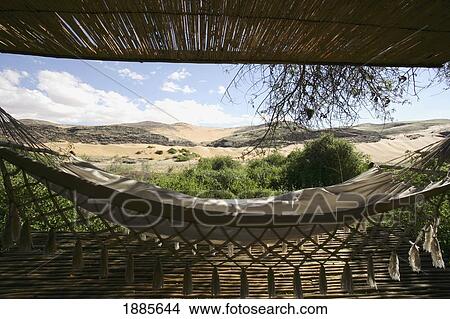 Picture - Hammock Looking Over Koakoland Desert. Fotosearch