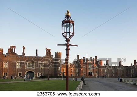 Hampton Court Palace; London, England View Large Photo Image Stock Photography - Hampton Court Palace; London, England. Fotosearch