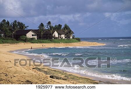 Stock Photo - Hanalei Colony Beach Hotel. Fotosearch