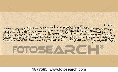 Handwriting Sample Of Birgitta Birgersdotter, 1303 View Large Photo Image Stock Photography - Handwriting Sample Of Birgitta Birgersdotter, 1303. Fotosearch