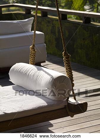 Hanging Bed, Close-Up View Large Photo Image Picture - Hanging Bed, Close-Up. Fotosearch