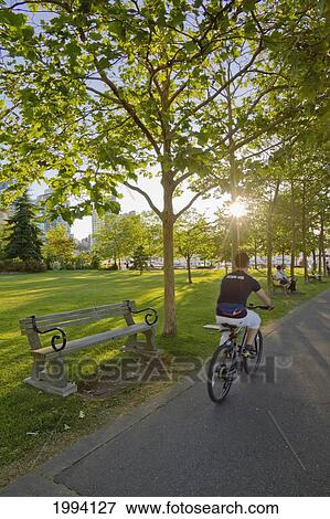 Stock Photo - Harbor Green Park, Vancouver, British Columbia, Canada. Fotosearch