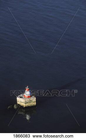 Stock Image - Harbour Light; St. John's, Newfoundland, Canada. Fotosearch