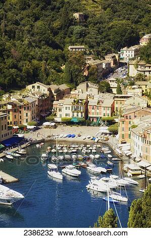 Harbour of Portofino; Genoa, Liguria, Italy View Large Photo Image Stock Image - Harbour of Portofino; Genoa, Liguria, Italy. Fotosearch