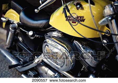 Harley Davidson Bike, Gernika-Lumo, Basque Country, Spain View Large Photo Image Stock Photo - Harley Davidson Bike, Gernika-Lumo, Basque Country, Spain. Fotosearch