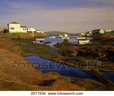 Harrington Harbour, Duplessis Region, Quebec View Large Photo Image Picture - Harrington Harbour, Duplessis Region, Quebec. Fotosearch