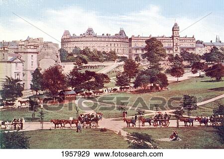 Harrogate, North Yorkshire, England In The Late 19Th Century. From Picturesque History Of Yorkshire, Published C. 1900. View Large Photo Image Stock Photo - Harrogate, North Yorkshire, England In The Late 19Th Century. From Picturesque History Of Yorkshire, Published C. 1900.. Fotosearch