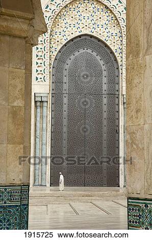 Hassan Ii Mosque With Prayer Hall View Large Photo Image Stock Photography - Hassan Ii Mosque With Prayer Hall. Fotosearch